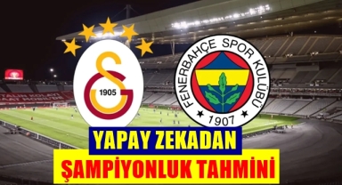 Yapay zekadan şampiyonluk tahmini