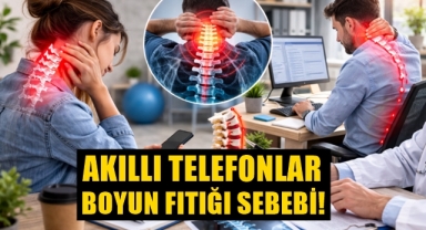 Akıllı telefonlar boyun fıtığı sebebi