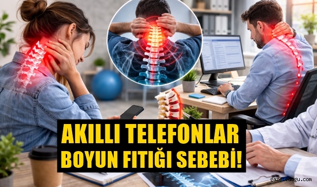 Akıllı telefonlar boyun fıtığı sebebi
