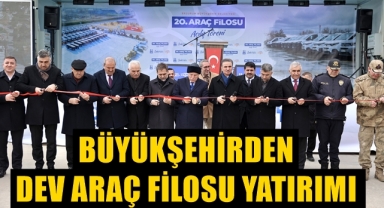 Büyükşehir'den dev filo yatırımı