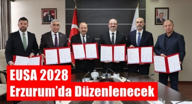 EUSA 2028 Erzurum’da Düzenlenecek