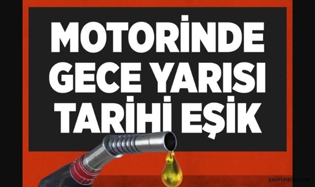 Motorin fiyatı yine zamlanıyor