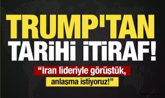 Trump'tan tarihi çark