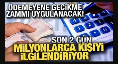 Emlak vergisi ödemeleri için son 2 gün