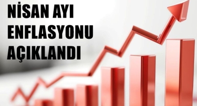 Enflasyon Nisan'da hızlandı
