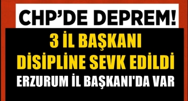 CHP'de kılıçlar çekildi
