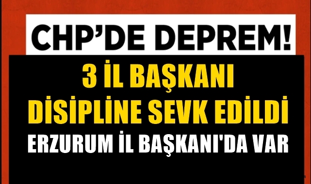 CHP'de kılıçlar çekildi