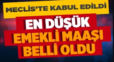 En düşük emekli maaşı belli oldu