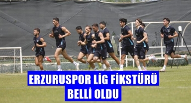Erzurumspor lig fikstürü belli oldu