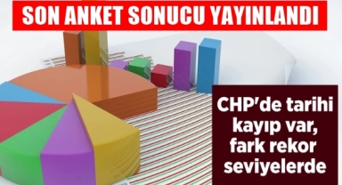 Son anket sonuçları yayınlandı