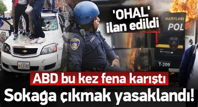 ABD'de Yangın Büyüyor