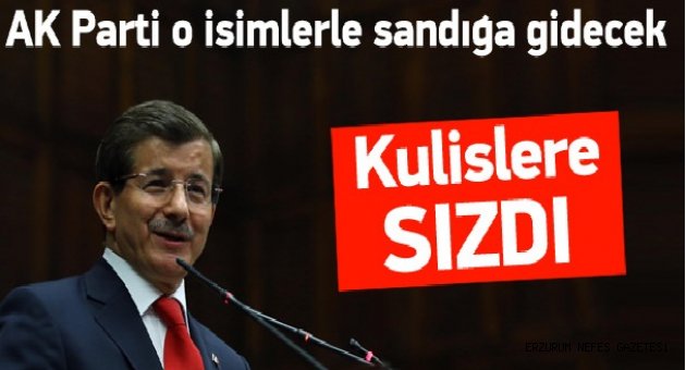Ak Parti'de Aday Listeleri Sızdı