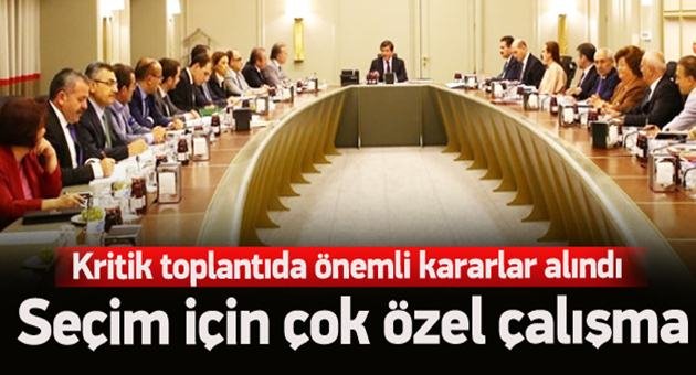 Ak Parti'de Seçim Çalışmalarına Başlandı