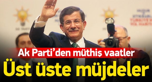 Ak Parti'den Müthiş Seçim Beyannamesi