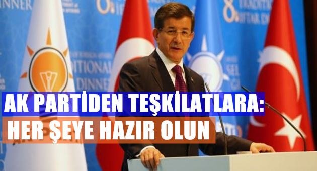 Ak Parti'den Teşkilatlarına Uyarı
