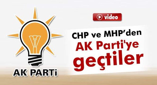 Ak Parti'ye Katılımlar Devam Ediyor