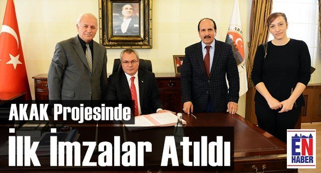 AKAK Projesi İçin İmzalar Atıldı