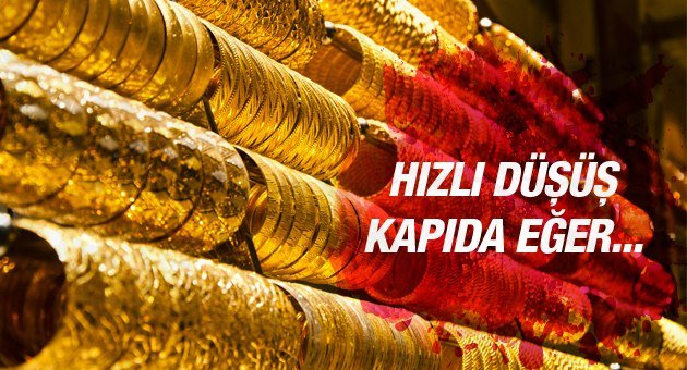 Altın Düşüşün Eşiğinde