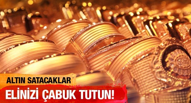 Altın'da Sert Dönüş!