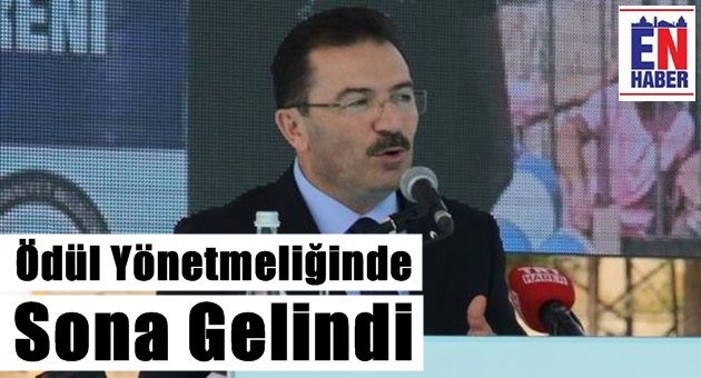 Altınok'tan Ödül Yönetmeliği Müjdesi