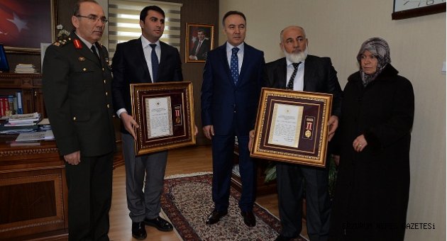 Altıparmak'tan Gazilere Övünç Madalyası