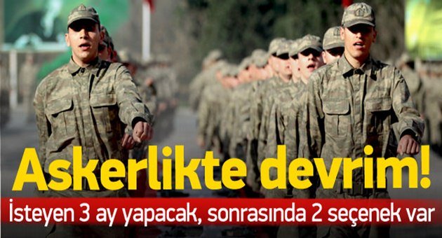 Askerlikte Devrim Gibi Karar