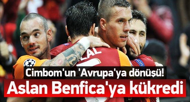 Aslan, Arena'da Benfica'ya Kükredi