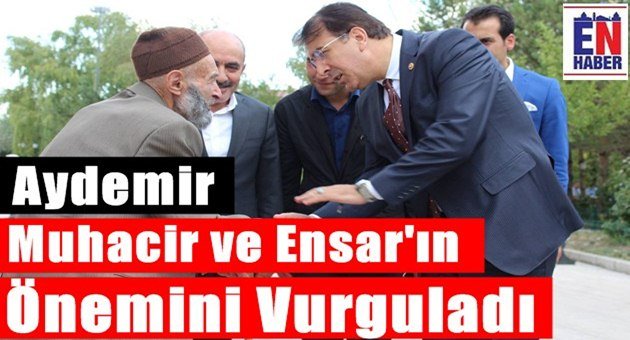 Aydemir Hicretin Önemini Vurguladı