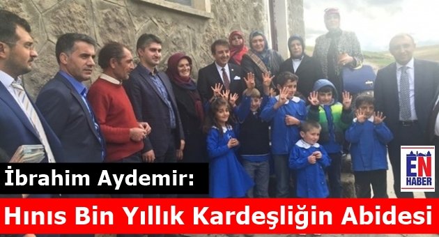 Aydemir Hınıs'ın Konuğuydu