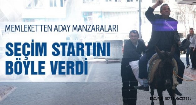 Bağımsız Adaydan Seçim Startı