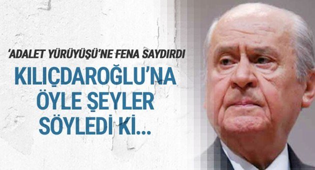 Bahçeli Kılıçdaroğlu'na Fena Saydırdı