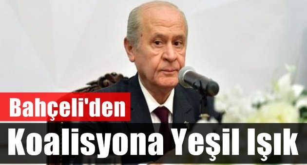 Bahceli'den Yeni Koalisyon Açıklaması