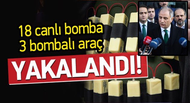 Bakan Ala, '21 Bombalı Saldırı Önlendi!'