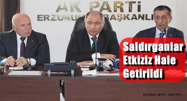 Efkan Ala'dan Saldırı Açıklaması