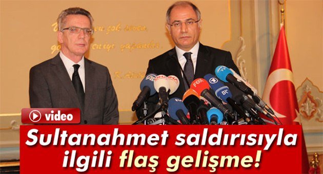 Bakan Ala'dan Sultanahmet Açıklaması