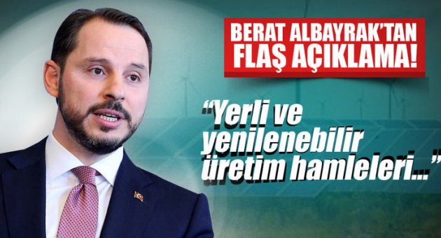 Bakan Albayrak'tan Flash Açıklama
