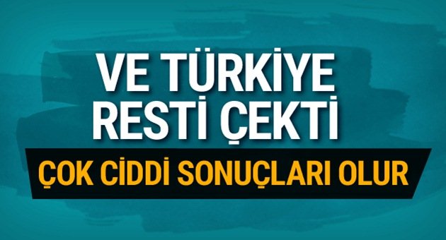 Bakan Çelik'ten Avrupa'ya Çok Sert Uyarı