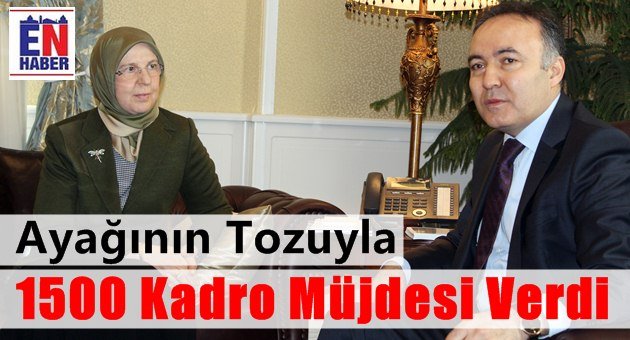 Bakan Ramazanoğlu'ndan Atama Müjdesi