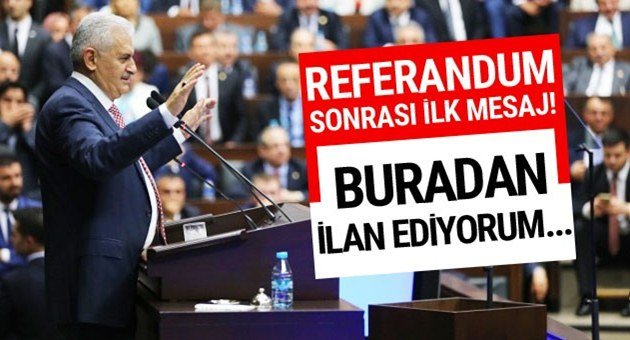 Başbakan Yıldırım'dan Birliktelik Mesajı