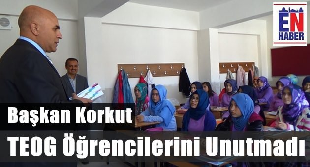 Başkan Korkut'tan Eğitime Tam Destek