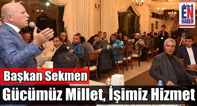 Başkan Sekmen Hedeflerini Anlattı