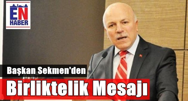 Başkan Sekmen'den 29 Ekim Mesajı