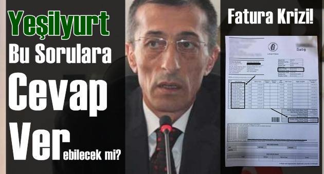Başkan Yeşilyurt Bu Soruları Cevaplayacak mı?