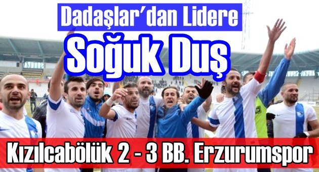 BB Erzurumspor Lideri Evinde Devirdi