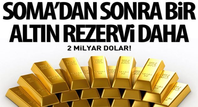 Bir Altın Rezervi Daha Bulundu