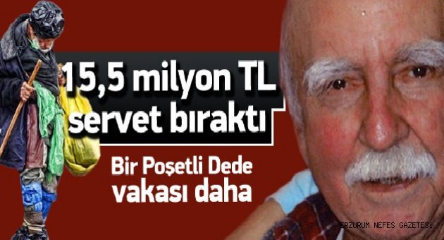 Bir Poşetçi Dede de ABD'den Çıktı