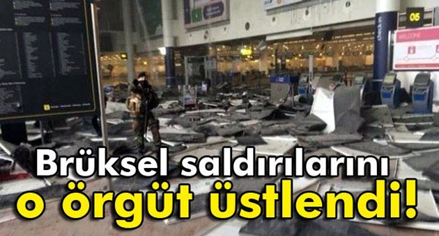 Brüksel Saldırısını DAEŞ Üstlendi