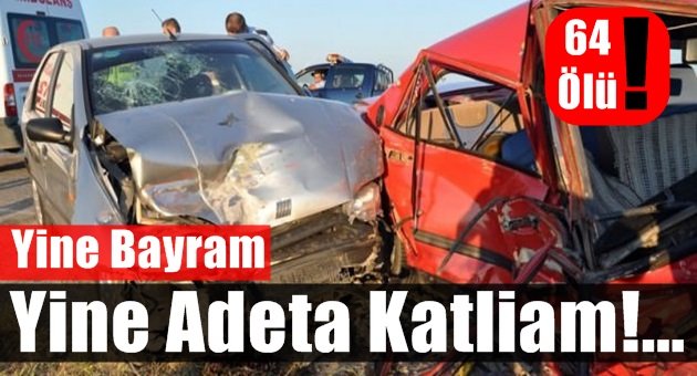 Bu Bayram'da Yine Kana Bulandı