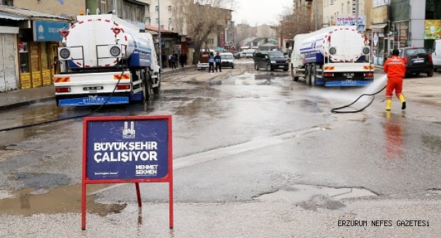 Büyükşehir Bahar Temizliğine Çıktı