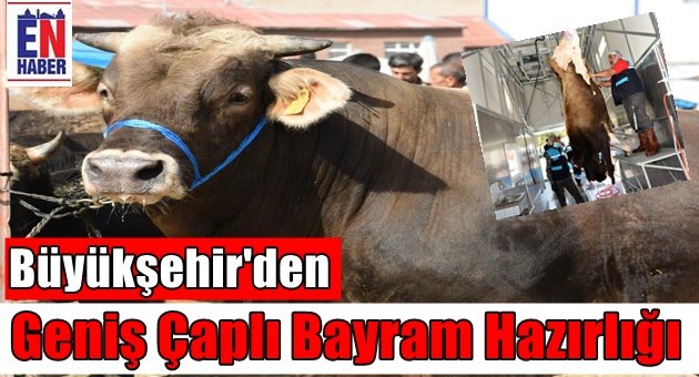 Büyükşehir'den Geniş Çaplı Bayram Hazırlığı